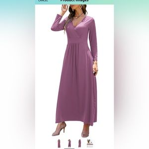 Amazon maxi dress new with tags